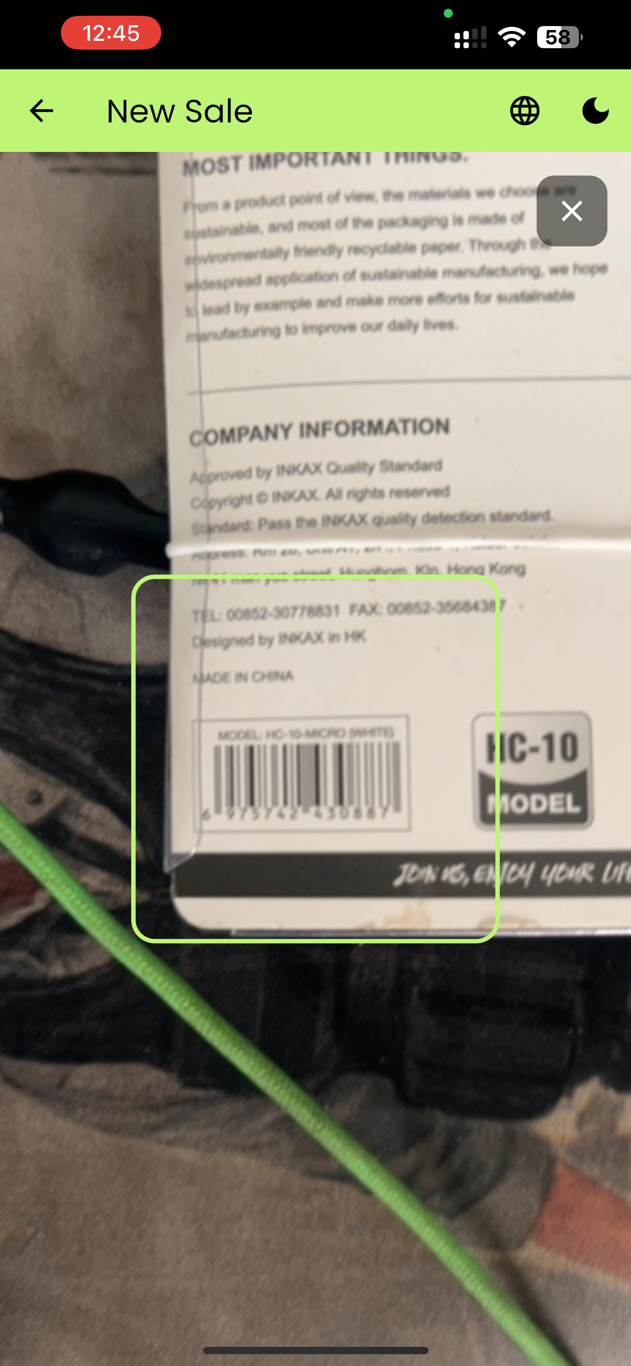 Capture d'écran 4 — Kassa – Caisse intelligente pour petits commerces